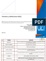 Taller Términos y Definiciones HSEQ 2021