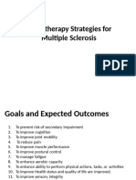 Physiotherapy Strategies for Multiple Sclerosis