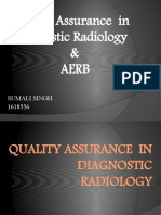 Quality Assurance in Diagnostic Radiology & AERB