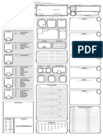 RPG Character Sheet Summary