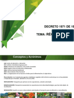 Presntaciones UIS - DECRETO 1971 DE 1996