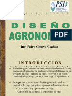 Diseno Agronomico Criterios de Diseño 