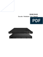 BME3542I Encoder Modulator User Manual DVB-C.