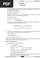 Vii - (Vol-1) Number System