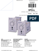 Delta VFD L User Manual