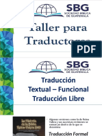 Taller para Traductores - Abril 2021 - Textual - Funcional - Libre