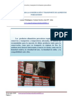 Recomendaciones para La Conservación y Transporte de Alimentos Perecederos