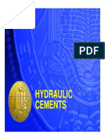 Hydralic Cement