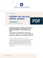 COVID-19 Vaccine Safety Update: Comirnaty