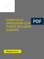 Poste Delivery Europe Guida Spedizioni
