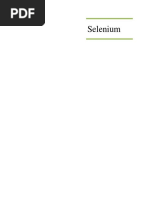 Selenium The Content Material