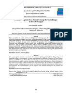 Evaluasi Program Desa Mandiri Energi Berbasis Biog