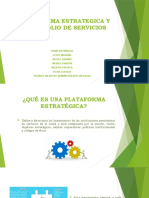 Presentacion Plataforma Estrategica y Portafolio de Servicios