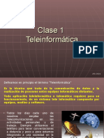 Clase 1 Teleinformática