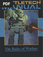 1626 - BattleTech Manual The Rules of Warfare | PDF