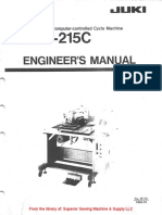 Juki AMS-215C Engineer's Manual