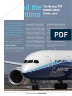 Beyond The Dreamtime: The Boeing 787 Touches Down Down Under