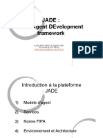 JADE _ Java Agent DEvelopment framework. Laboratoire IBISC & Départ. GEII Université & IUT d Evry nadia.abchiche@ibisc.univ-evry.