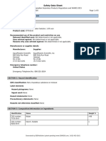 Safety Data Sheet: Identification Name Weight %