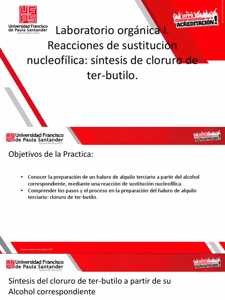 Síntesis de cloruro de ter-butilo | PDF