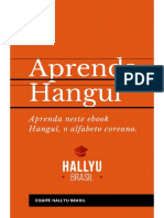eBook - Aprenda Hangul - Hallyu Brasil