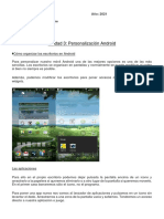 Unidad 3 Personalización Android