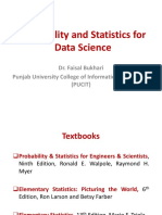 Probability and Statistics For Data Science