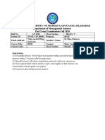 Talha Amin (AF-1190) Mid-Term HRM