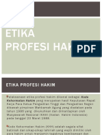 Etika Profesi Hakim 2019 - Revisi