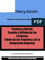 Frontera y Nación.