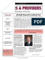 Payers & Providers Midwest Edition - March 22, 2011