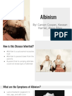 Biology 1a - Albinism
