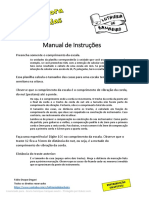 Manual de Instruções para Cálculo de Escala de Instrumentos Musicais