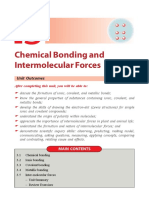 Chemical Bonds & Intermolecular Forces