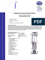 Manual Medidor Dureza Schmidt Pce Ht 225a