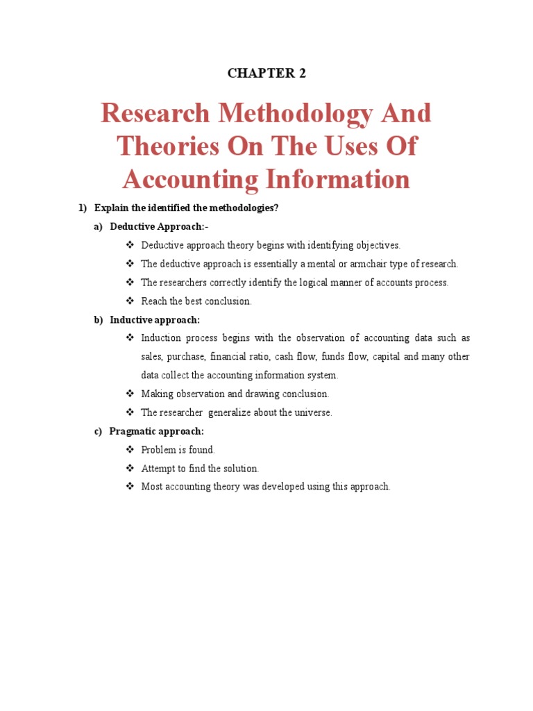 Chapter 2 Pdf Scientific Method Hypothesis