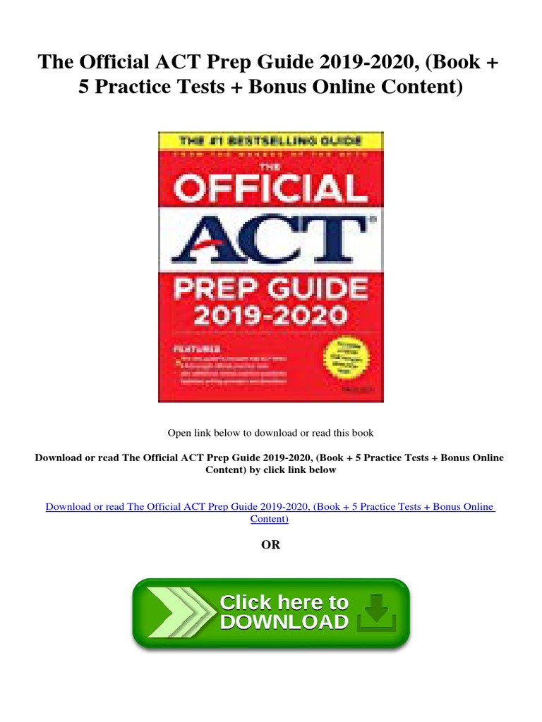 the-official-act-prep-guide-201-pdf-career-growth