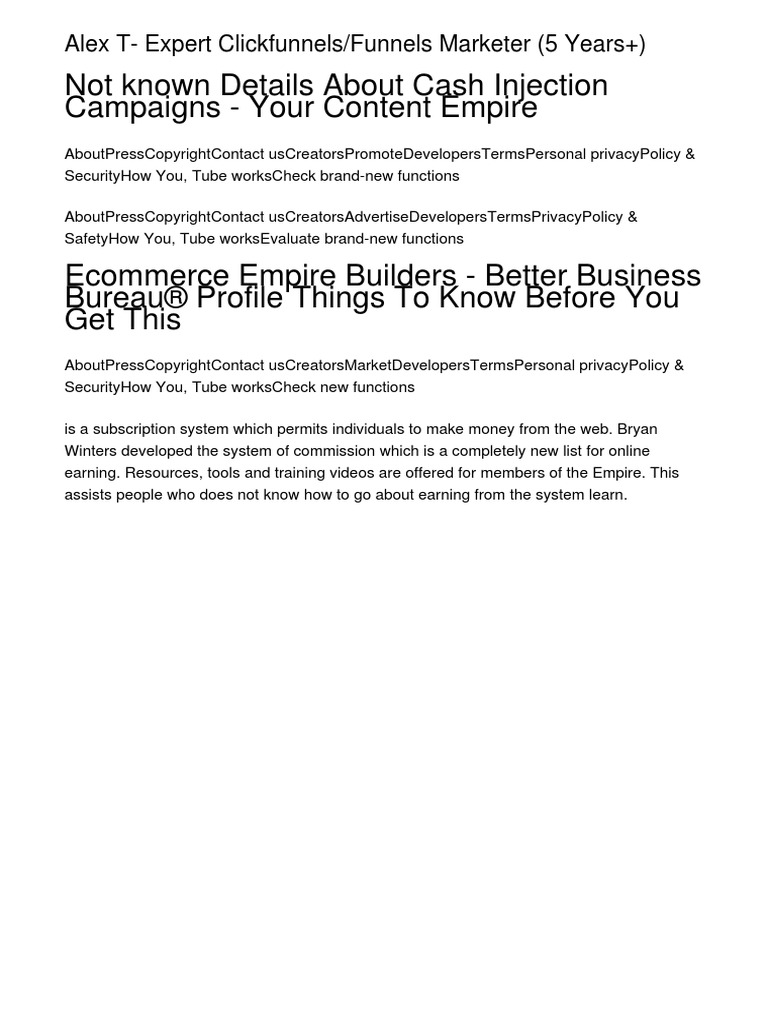 Empire Builders Review Peter Pru Course Worthxmimp PDF