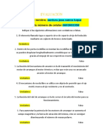 EVALUACIÓN-1, Verdadero-Falso Contestada