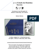 Blavatsky e o Estudo Da Doutrina Secreta