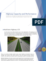 Highway Capacity and Performance L3+4