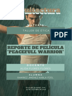 Reporte de Película Peacefull Warrior (El Camino Del Guerrero)