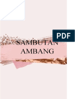 Sambutan Ambang Syahwal