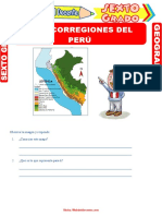 Las Ecorregiones Del Perú Para Sexto Grado de Primaria