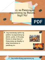 4th Quarter - ESP 456 - Lesson 5 - Patuloy Na Panawagan Pagsusunog NG Basura, Itigil Na