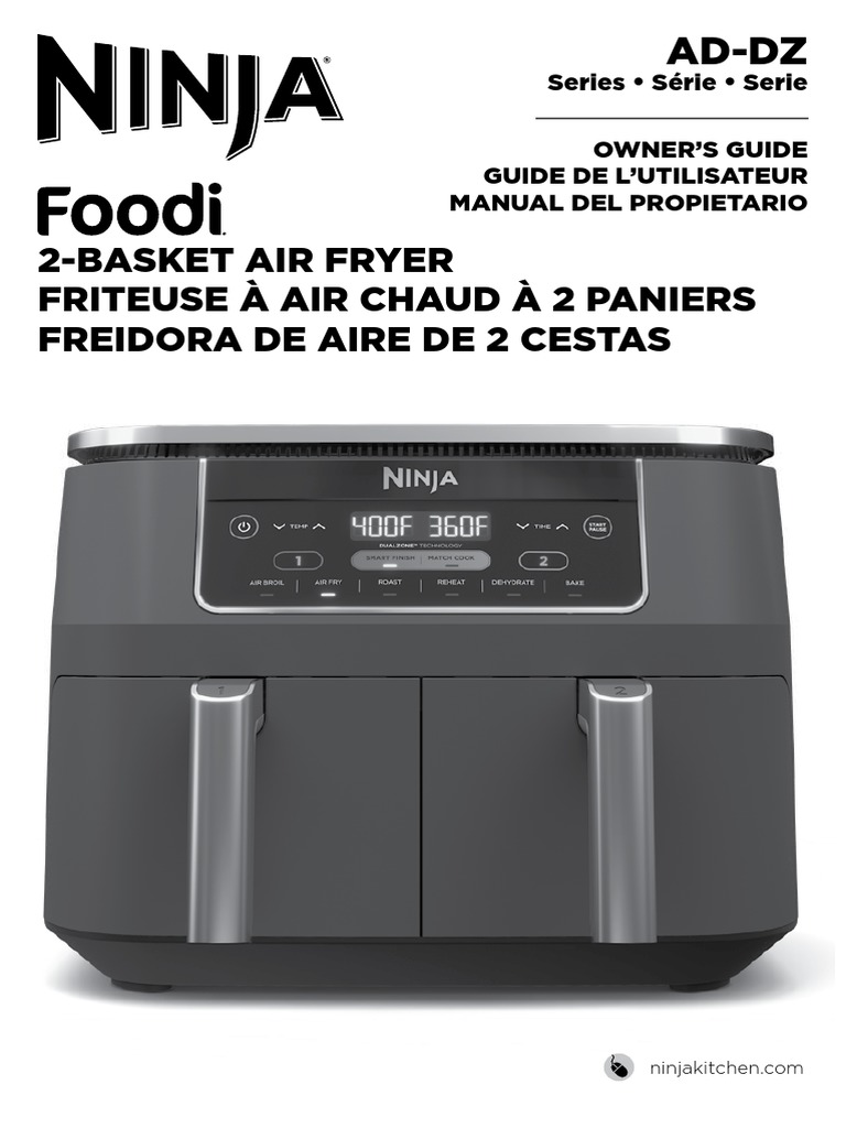 Le Airfryer Ninja Dual Zone Foodi Max : un appareil indispensable