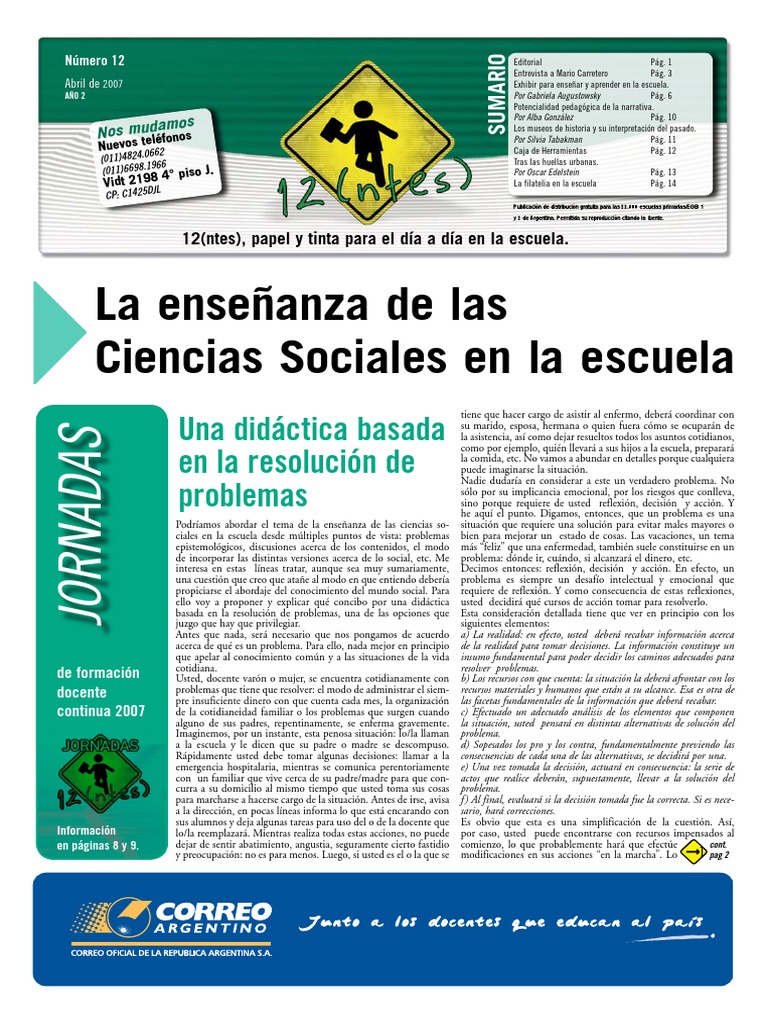 Didáctica de Problemas en Ciencias Sociales | PDF | Realidad | Desempleo