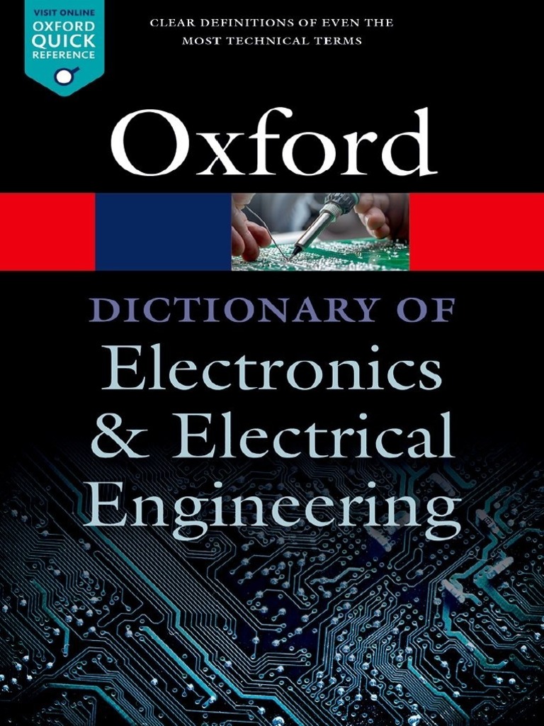 A Dictionary of Electronics and Electrical Engineering 2018 PDF Amplifier Electrical Impedance