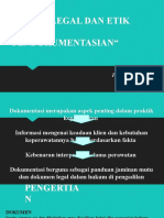 Aspek Legal Dalam Pendokumentasian