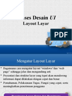 Proses Desain UI - Layout Layar